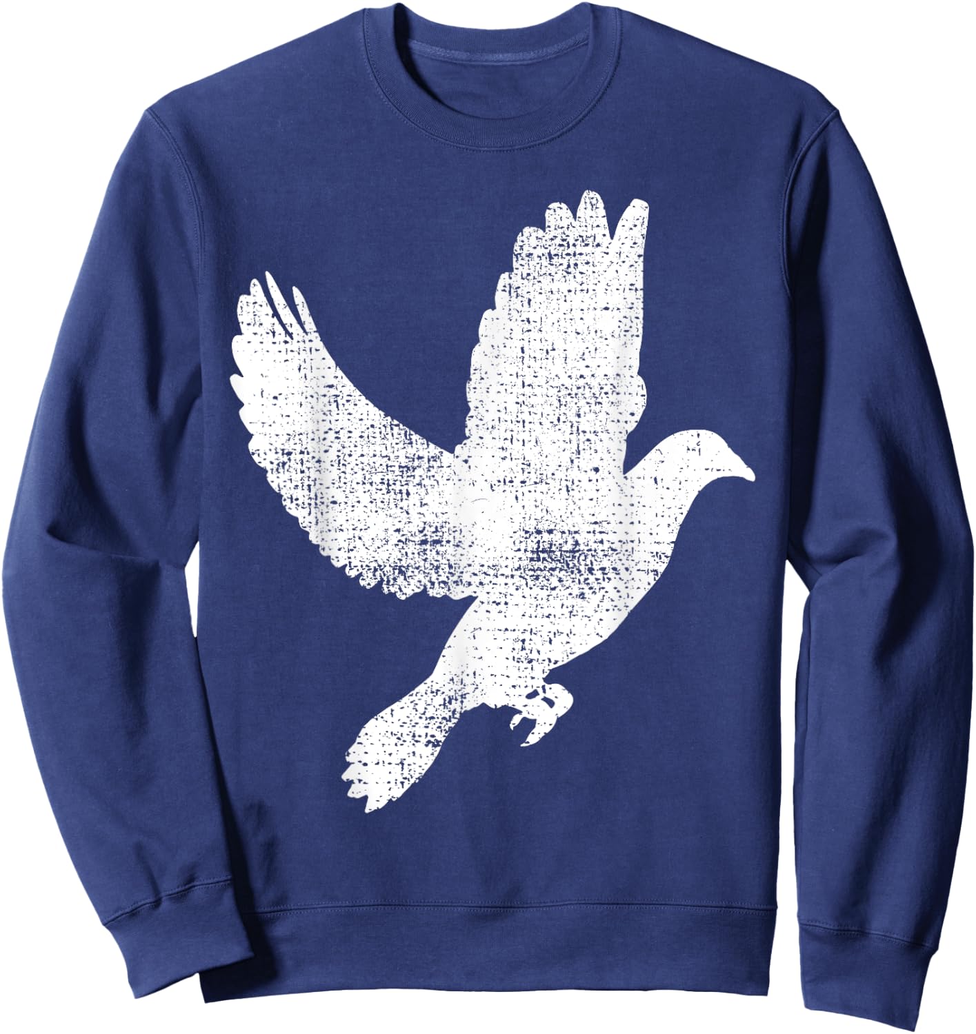 Dove Vintage Flying Pigeon Gift Shirt Sweatshirt - Sweatshirt | Navy