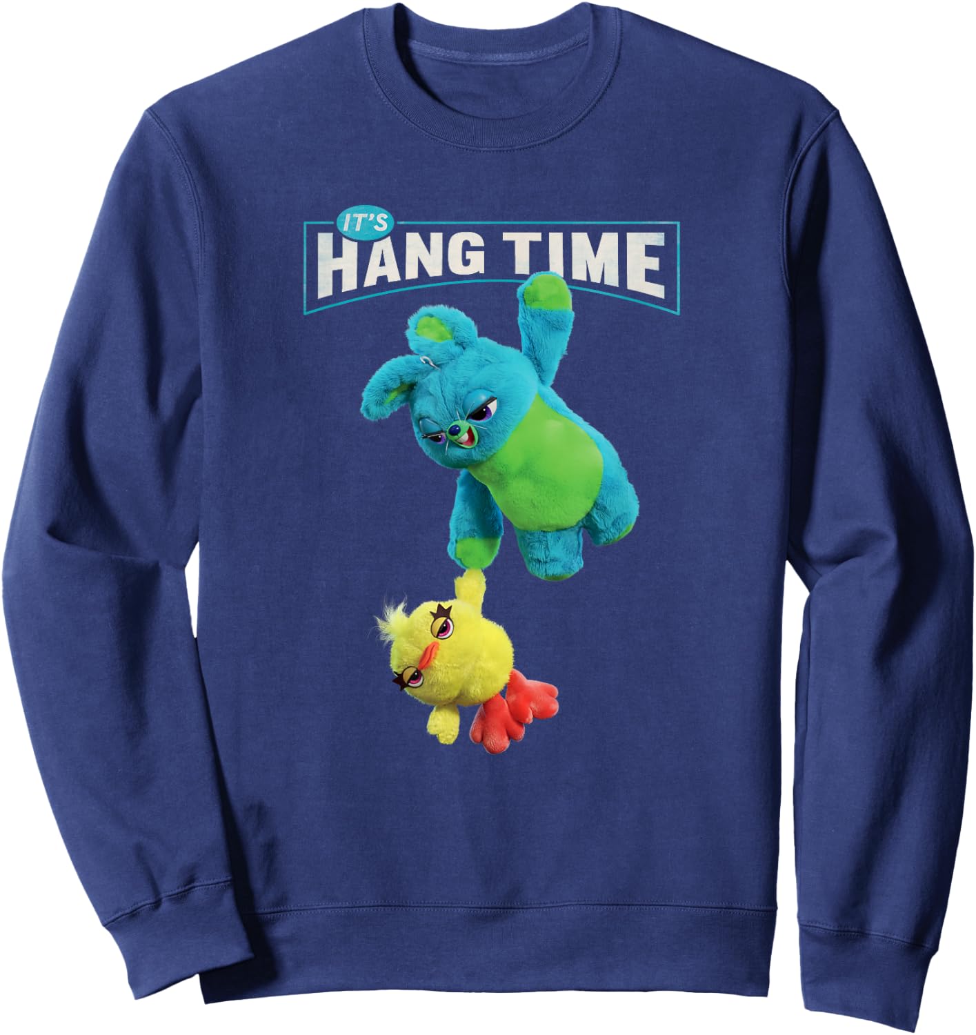 Disney Pixar Toy Story 4 Hang Time Ducky & Bunny Sweatshirt - Sweatshirt | Navy