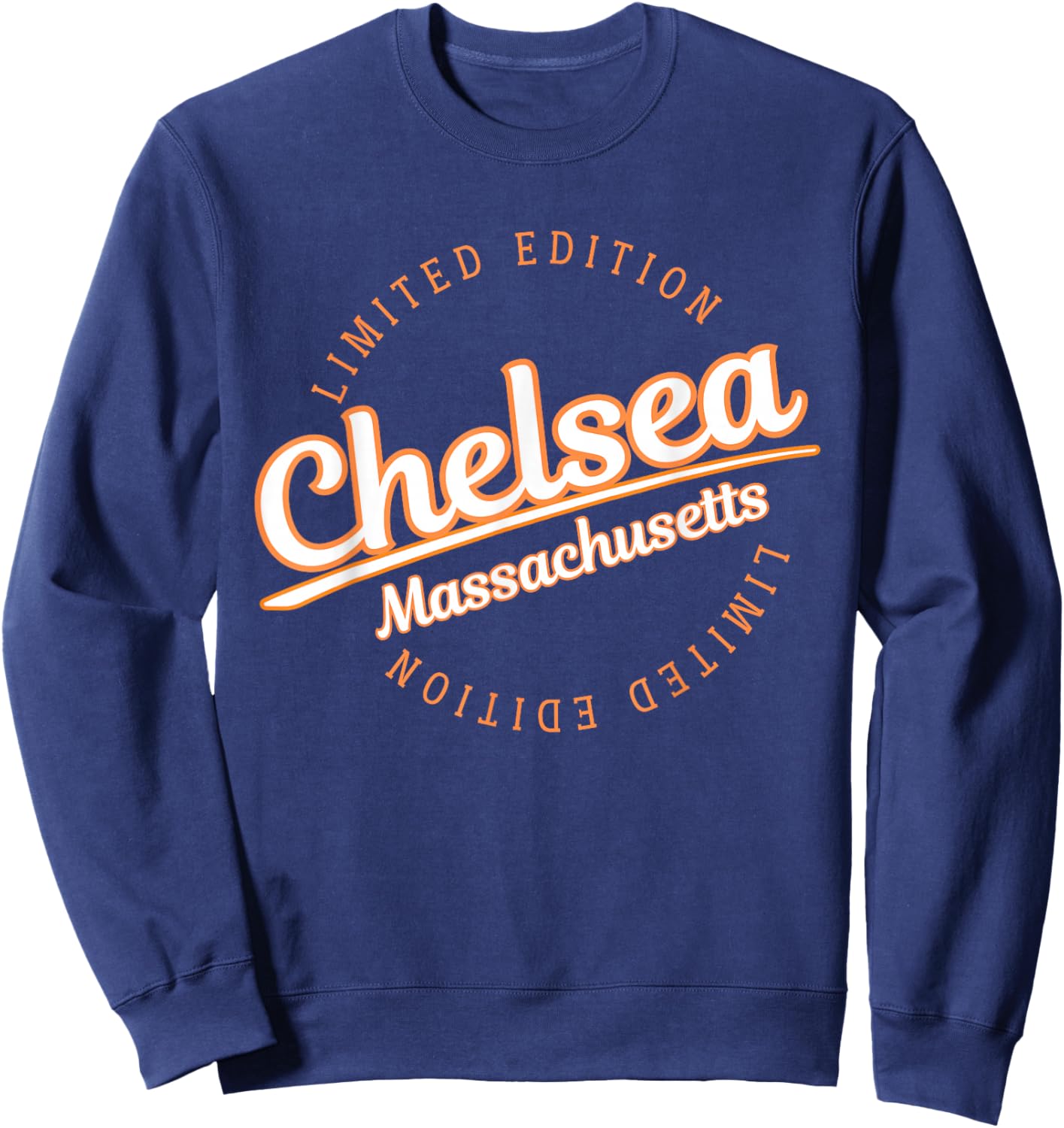 Retro Athletic Chelsea MA Apparel Sweatshirt - Sweatshirt | Navy
