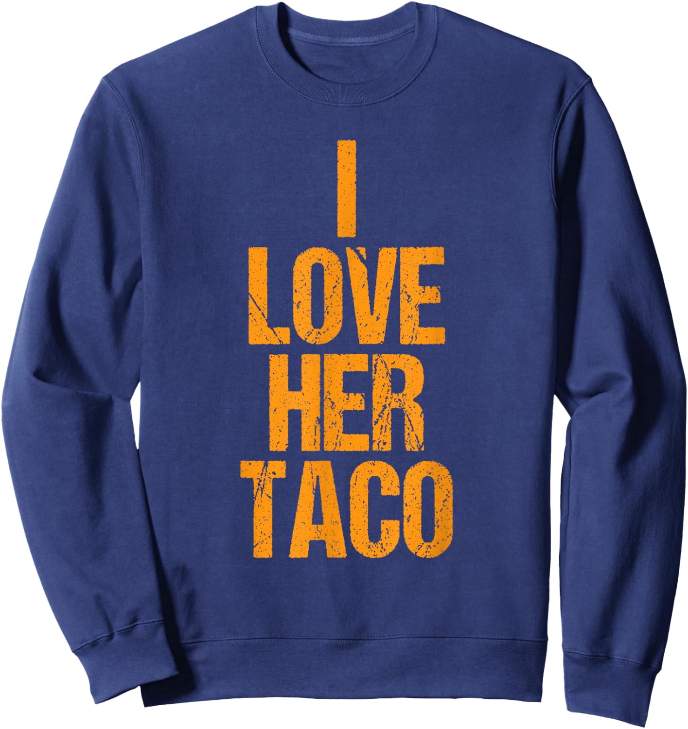 Sausage Taco Matching Couple Costumes Halloween Funny Sweatshirt - Sweatshirt | Navy