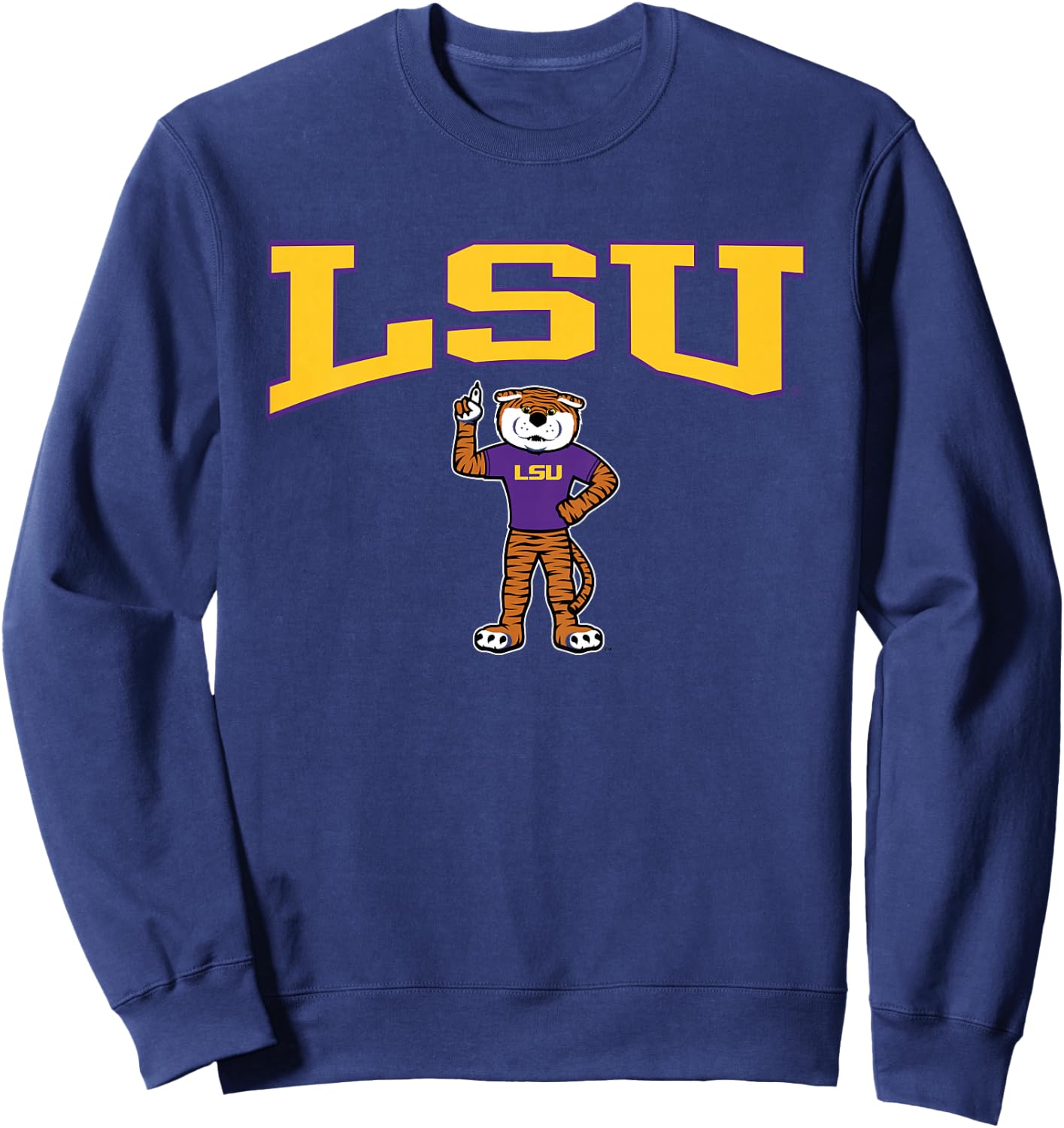 Kids LSU Tigers Kid's Mike Gray Officially Licensed Sweatshirt - Sweatshirt | Navy