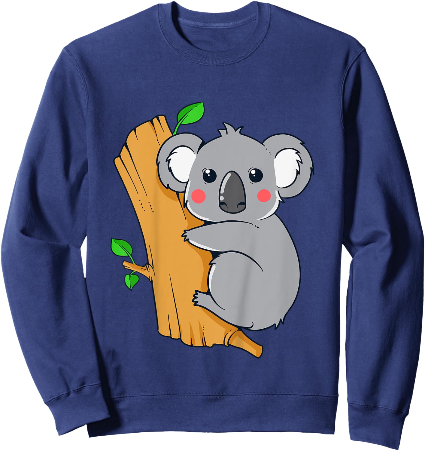 Cute Koala Bear T Shirt for Children | Kids Koala Bear Shirt Sweatshirt - Sweatshirt | Navy