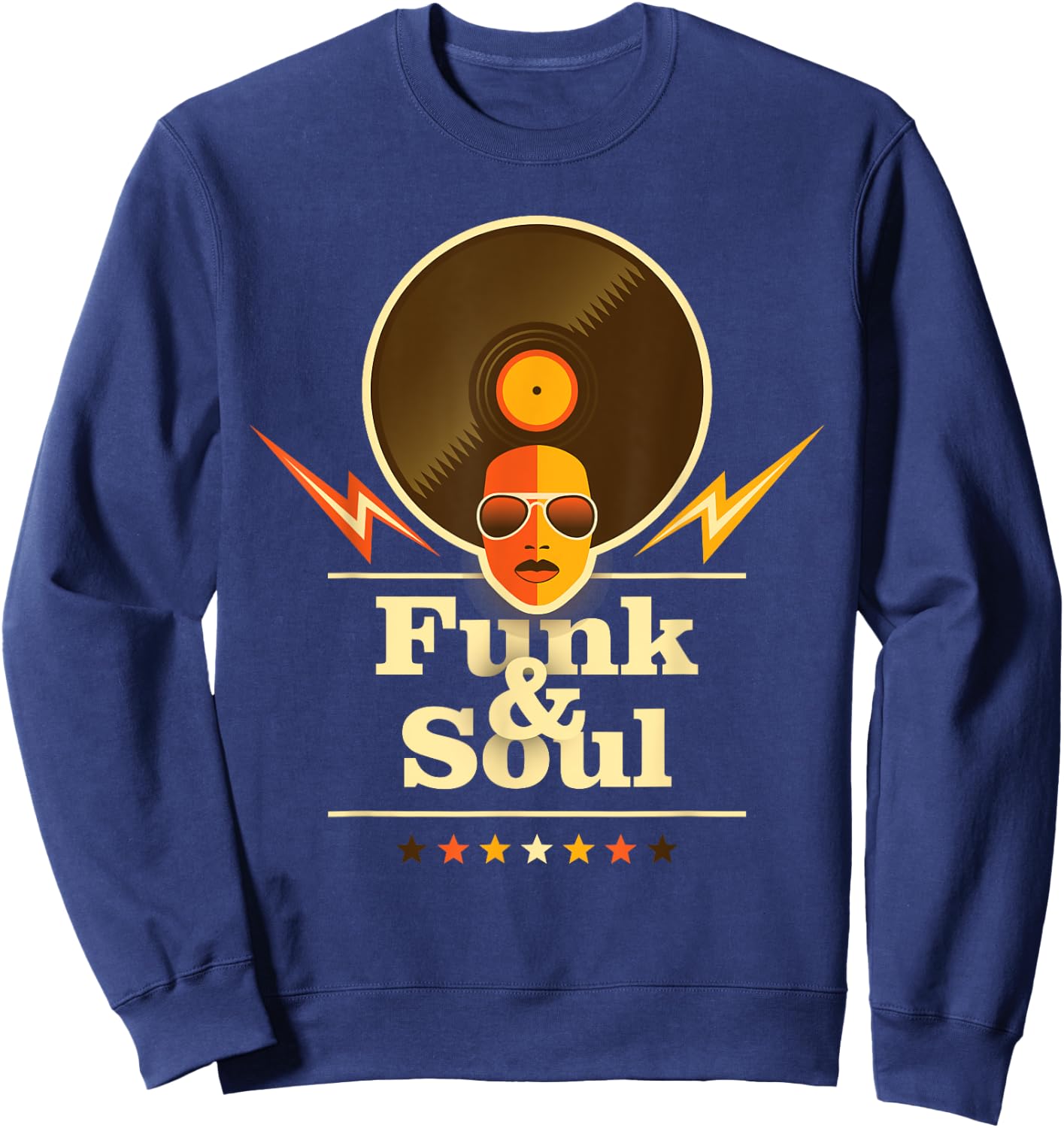 Funk And Soul T Shirt Sweatshirt - Sweatshirt | Navy