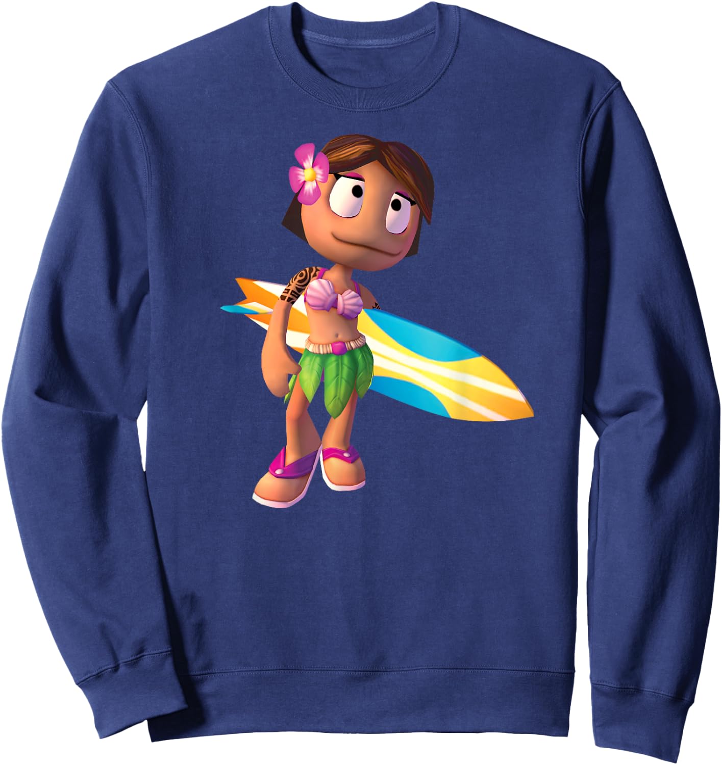 Beach Buggy Racing Leilani Sweatshirt - Sweatshirt | Navy