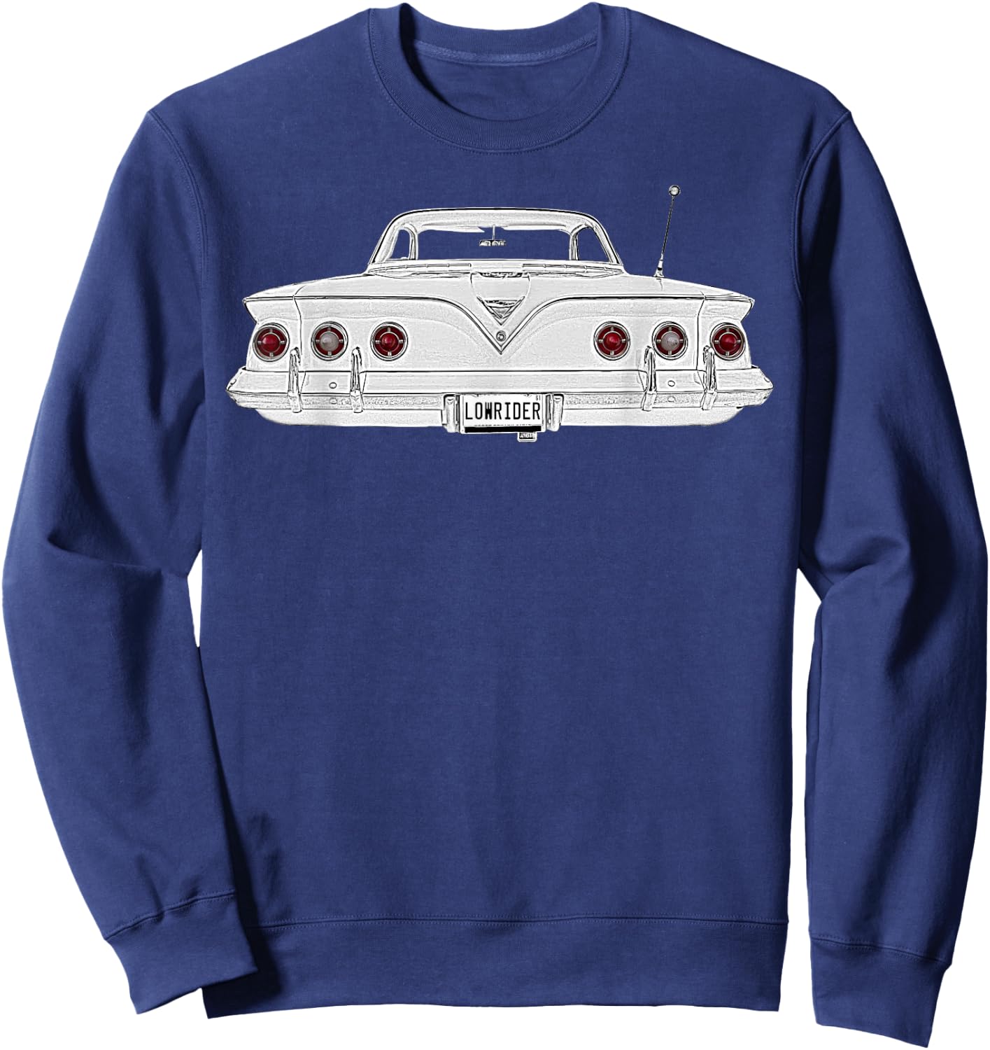 Lowrider 61 Impala Dark Colors Sweatshirt - Sweatshirt | Navy