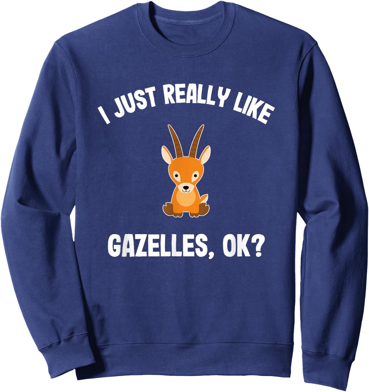 Gazelle Gift Sweatshirt - Sweatshirt | Navy