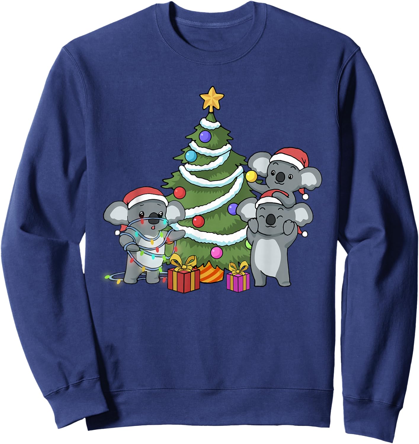 Koala Christmas Sweatshirt - Sweatshirt | Navy