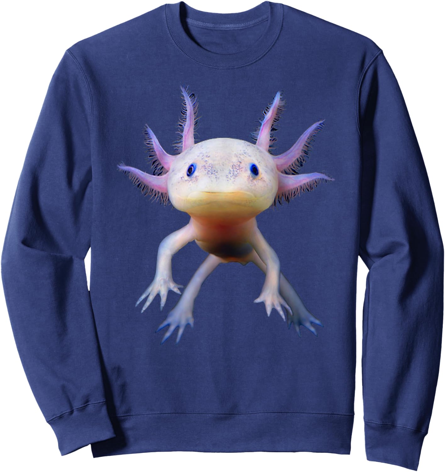 Axolotl Shirt: Limited Edition Sweatshirt - Sweatshirt | Navy