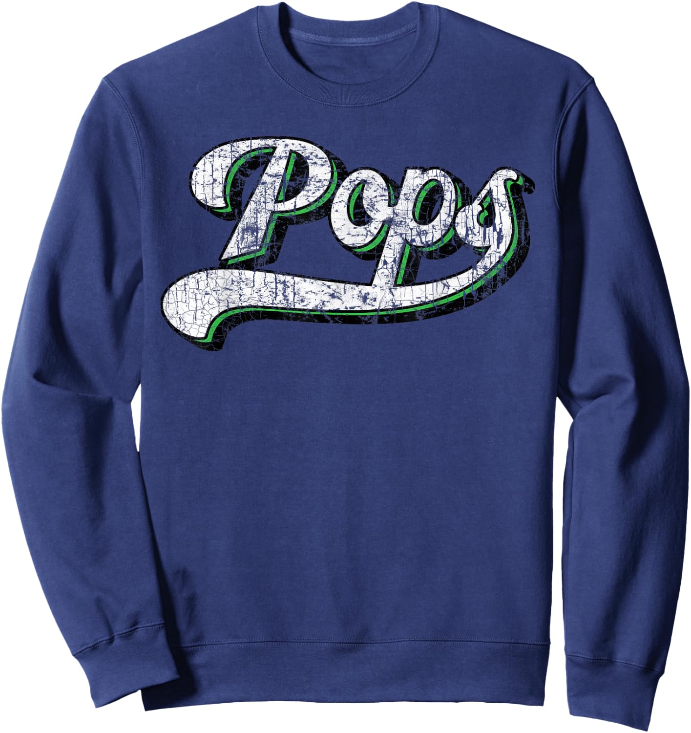 Vintage Father's Day Pops Sweatshirt - Sweatshirt | Navy