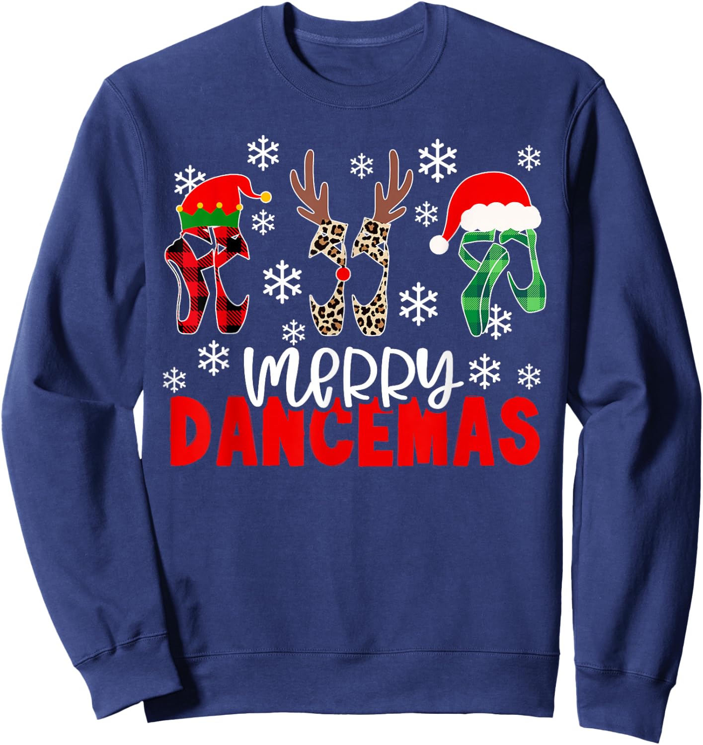 Merry Dancemas Sweatshirt - Sweatshirt | Navy