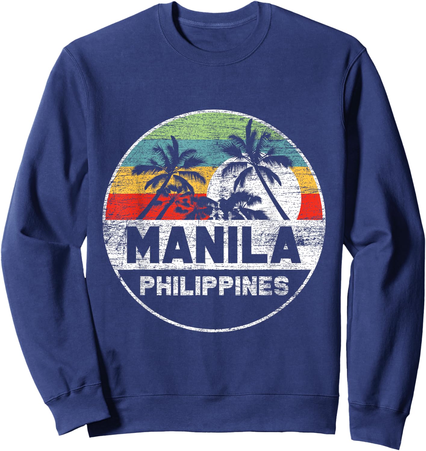 Manila Summer Philippines Sweatshirt - Sweatshirt | Navy