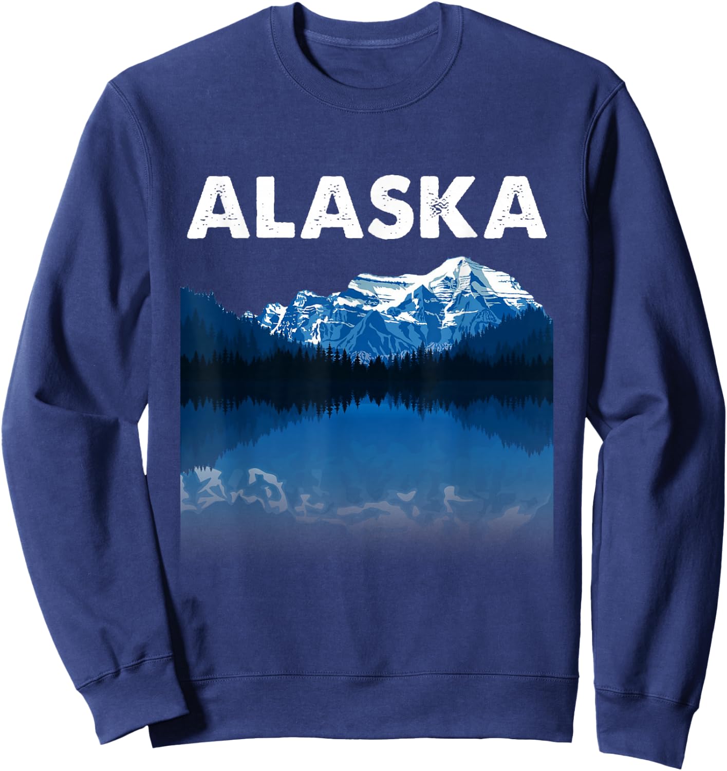 Alaska Alaska Wilderness Sweatshirt - Sweatshirt | Navy