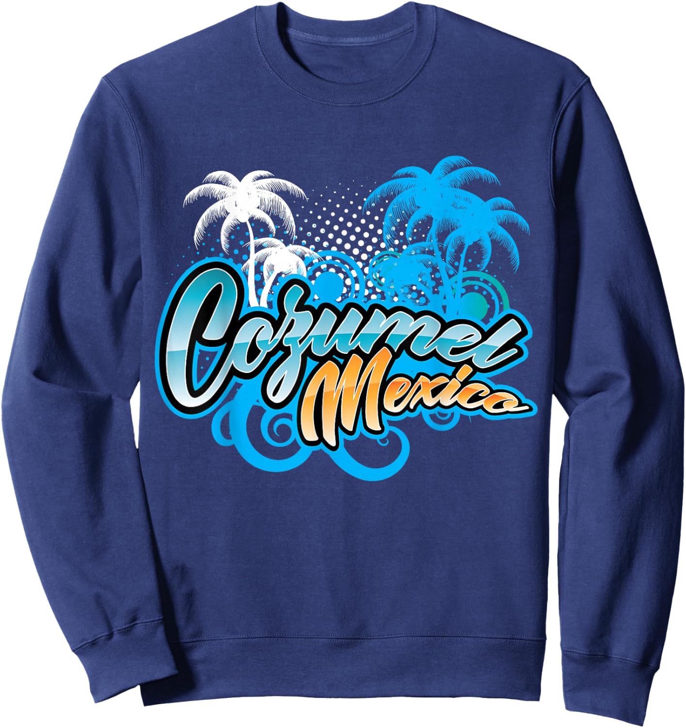 Cozumel Mexico Souvenir Gift Traveler Men/Women Sweatshirt - Sweatshirt | Navy