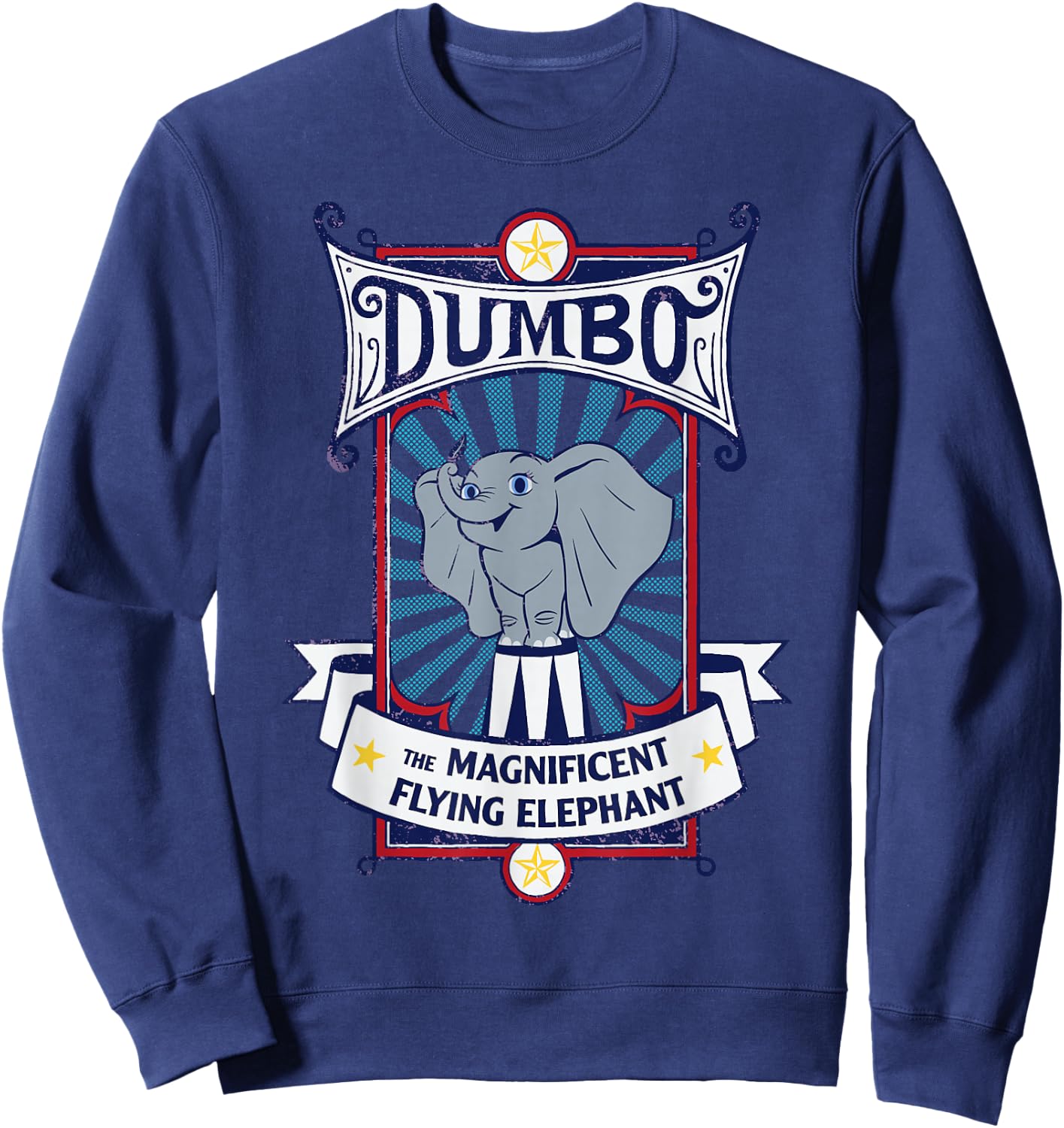 Dumbo - Magnificent Flying Elephant Sweatshirt - Sweatshirt | Navy