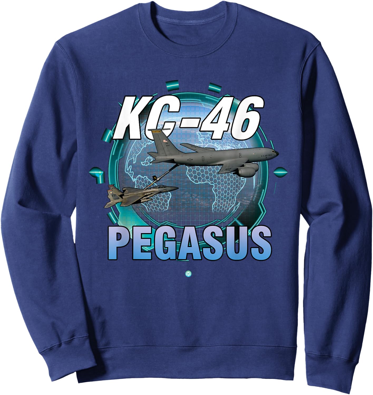 KC-46 Pegasus Gift Veteran Sweatshirt - Sweatshirt | Navy
