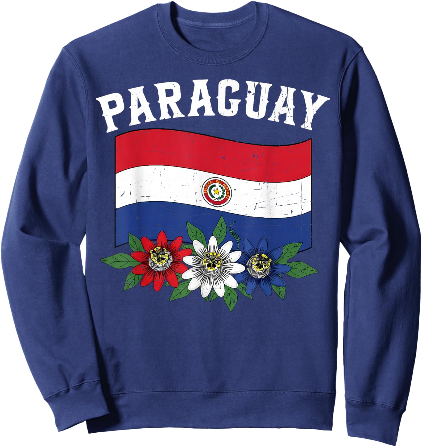 Paraguay Hispanic Heritage Month Cultura Sweatshirt - Sweatshirt | Navy