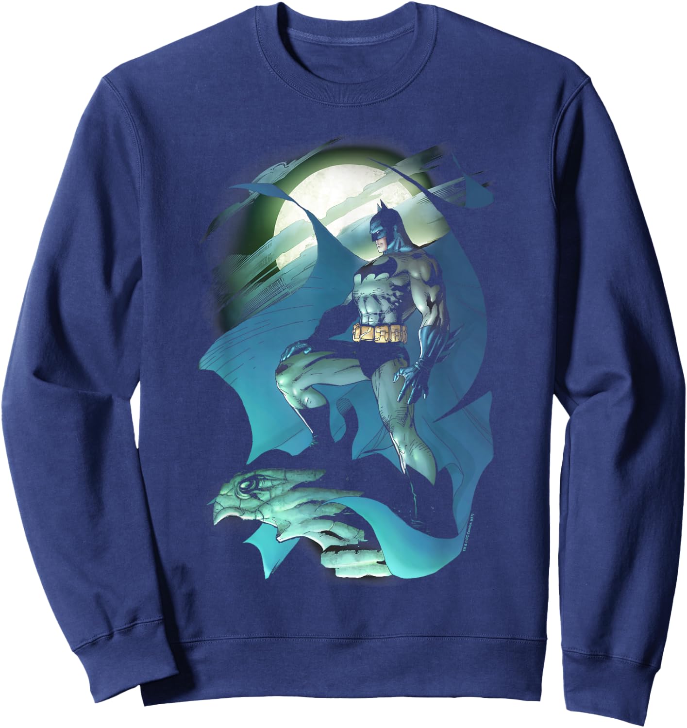 Batman Glow of the Moon Sweatshirt - Sweatshirt | Navy