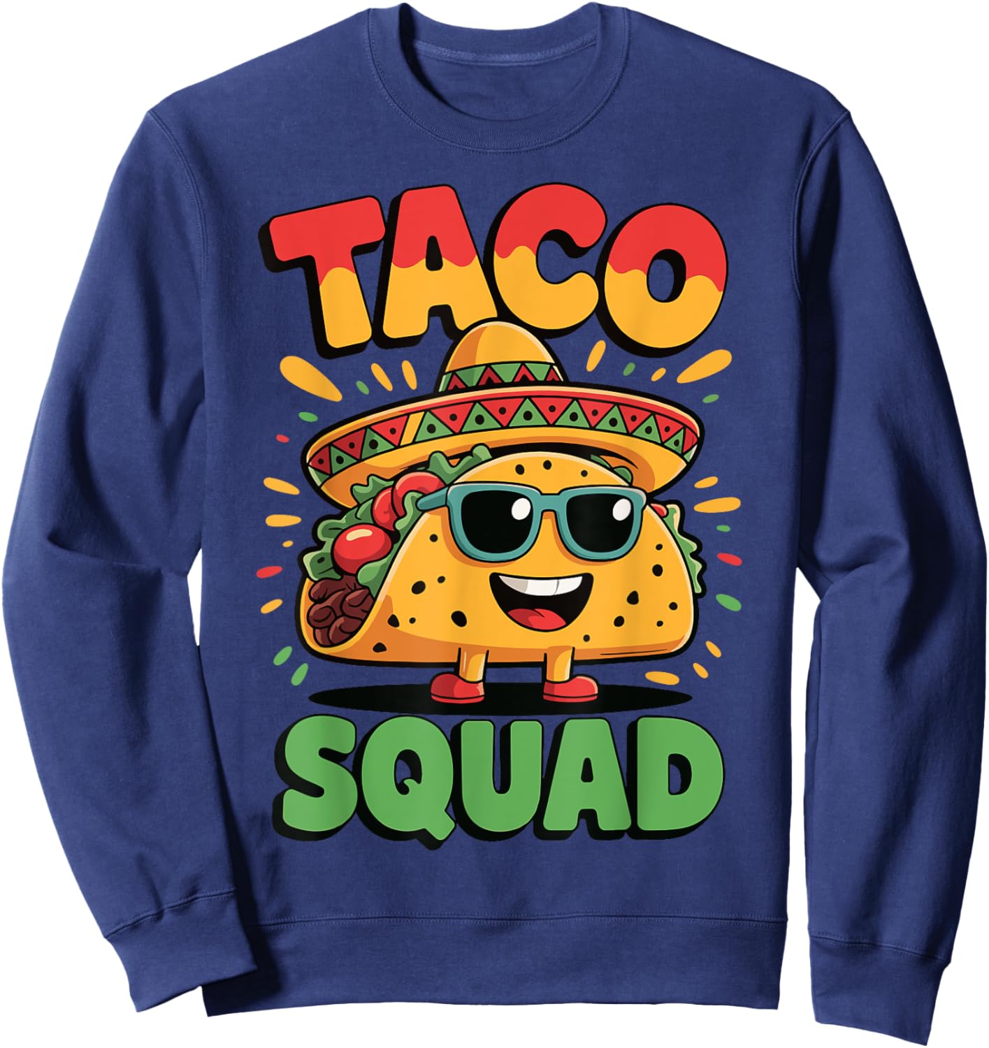 Taco Squad Sweatshirt - Sweatshirt | Navy