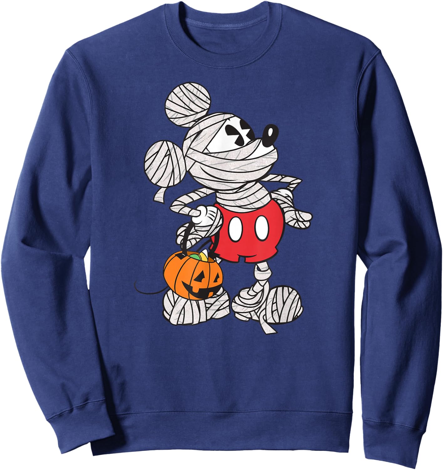Disney - Mickey Mouse Mummy Halloween Sweatshirt - Sweatshirt | Navy