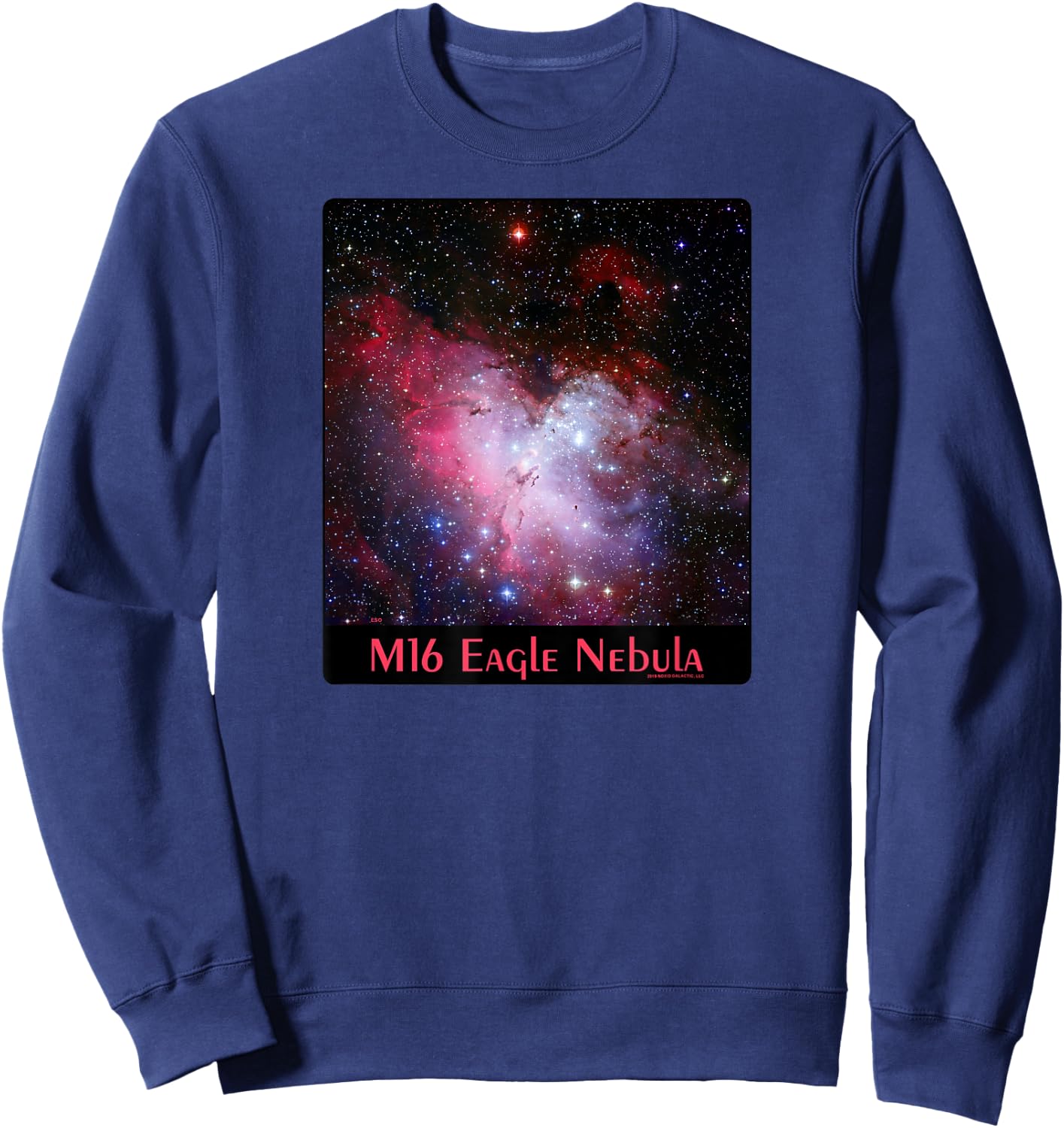M16 The Eagle Nebula Messier Object Space Astronomy Science Sweatshirt - Sweatshirt | Navy