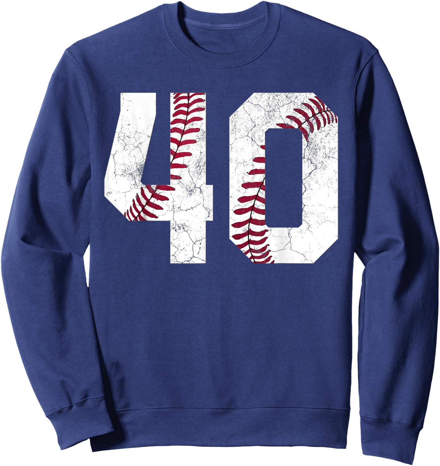 40th Birthday T Shirt 1985 Baseball 40 Years Old Sweatshirt - Sweatshirt | Navy