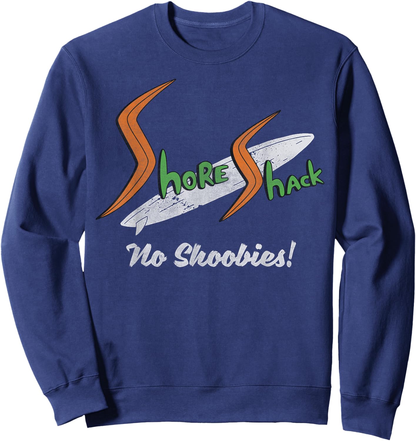 Nickelodeon Shore Shack, No Shoobies Sweatshirt - Sweatshirt | Navy