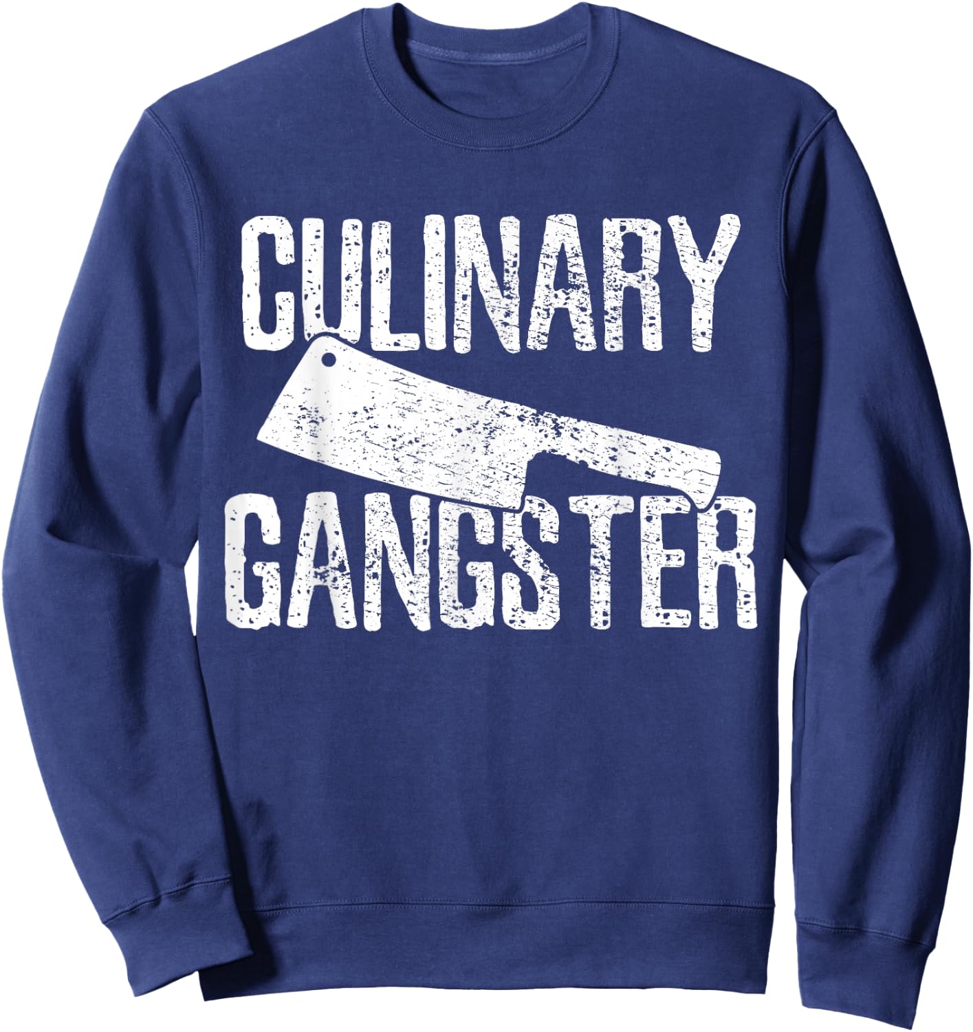 Koch Koch Cooking Culinary Gangster Sweatshirt - Sweatshirt | Navy