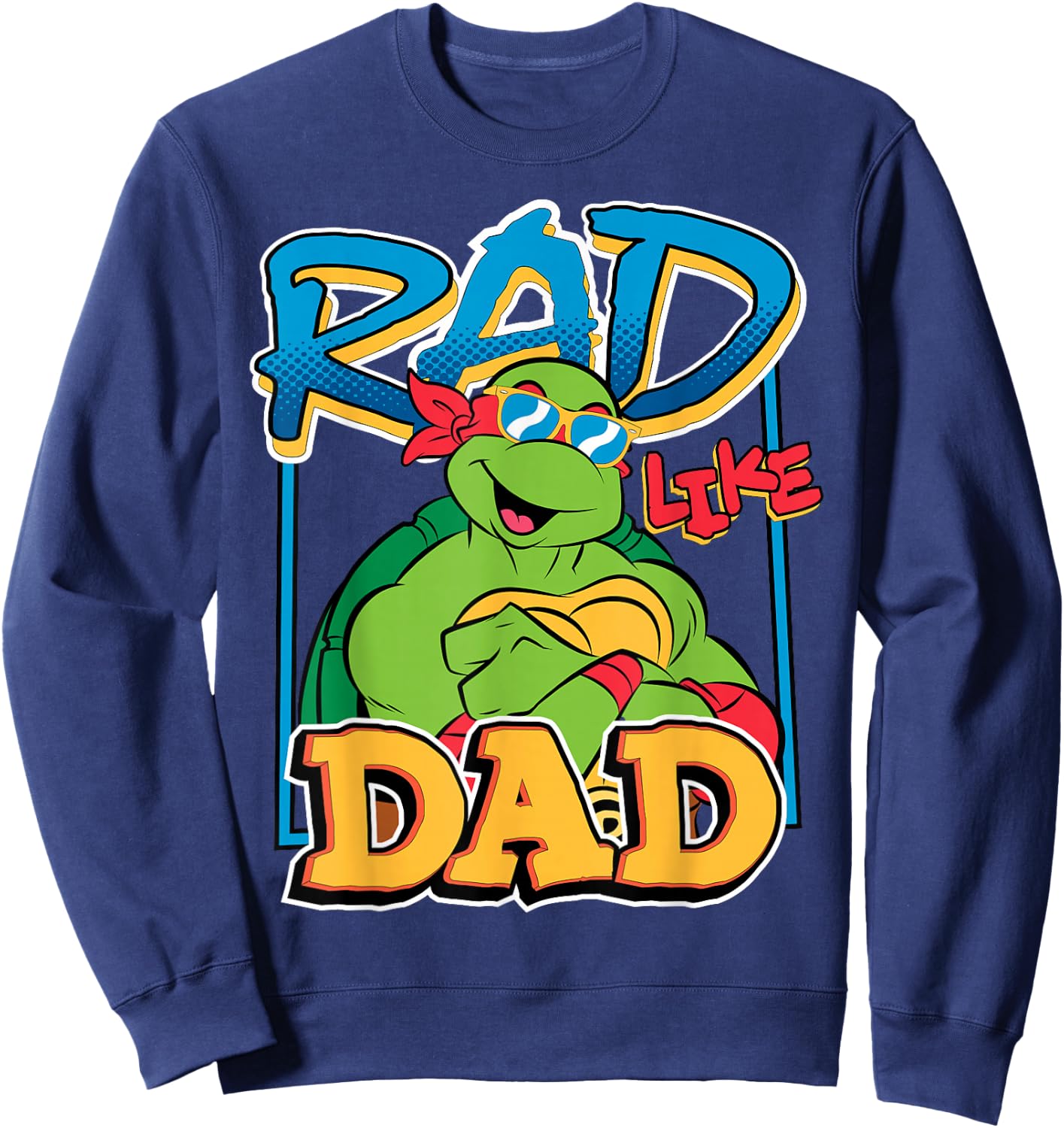 TMNT Rad Like Dad Raphael Sweatshirt - Sweatshirt | Navy