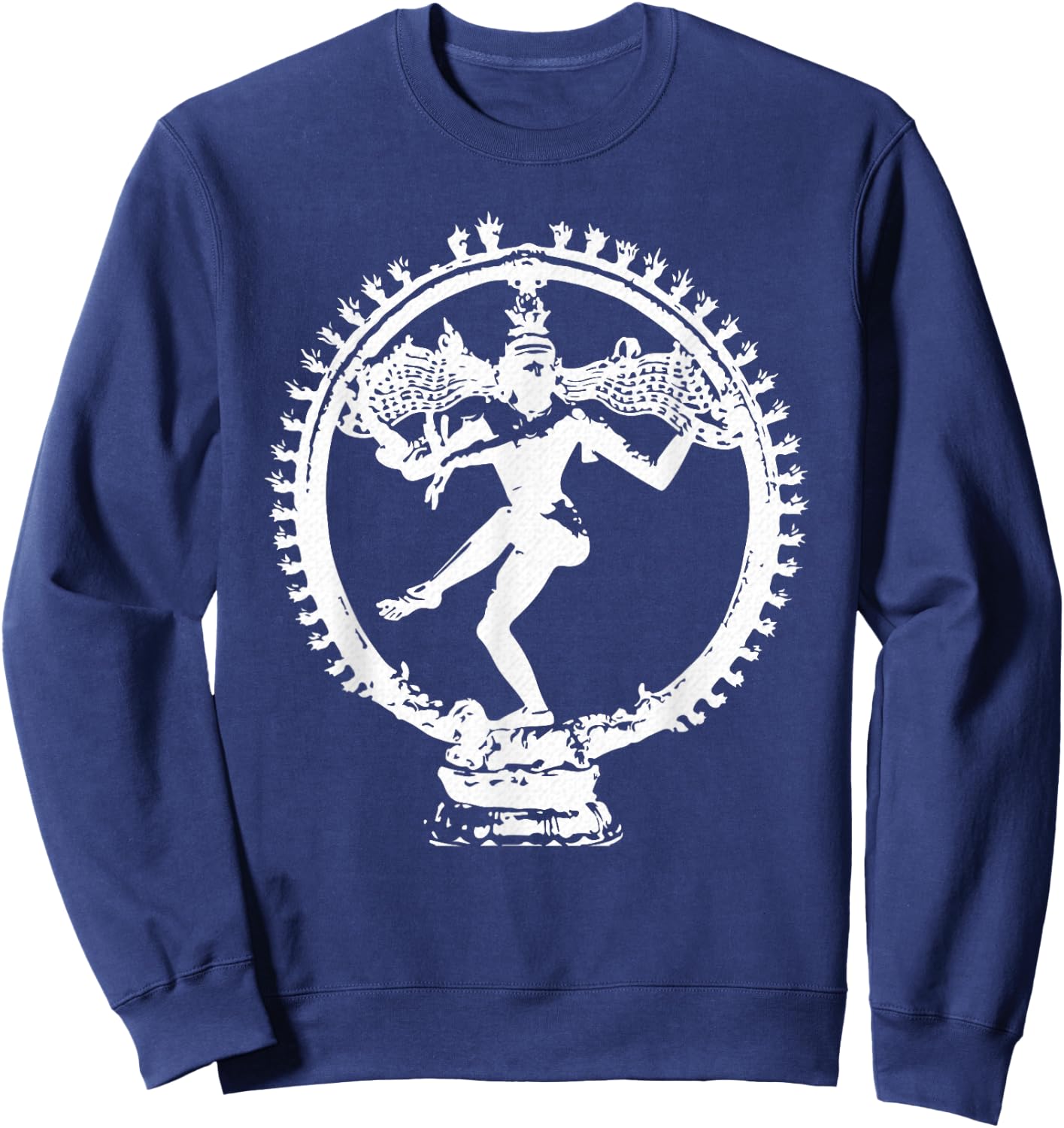 Nataraja Hindu Mythology Shaivism - God Shiva Lord of Dance Sweatshirt - Sweatshirt | Navy