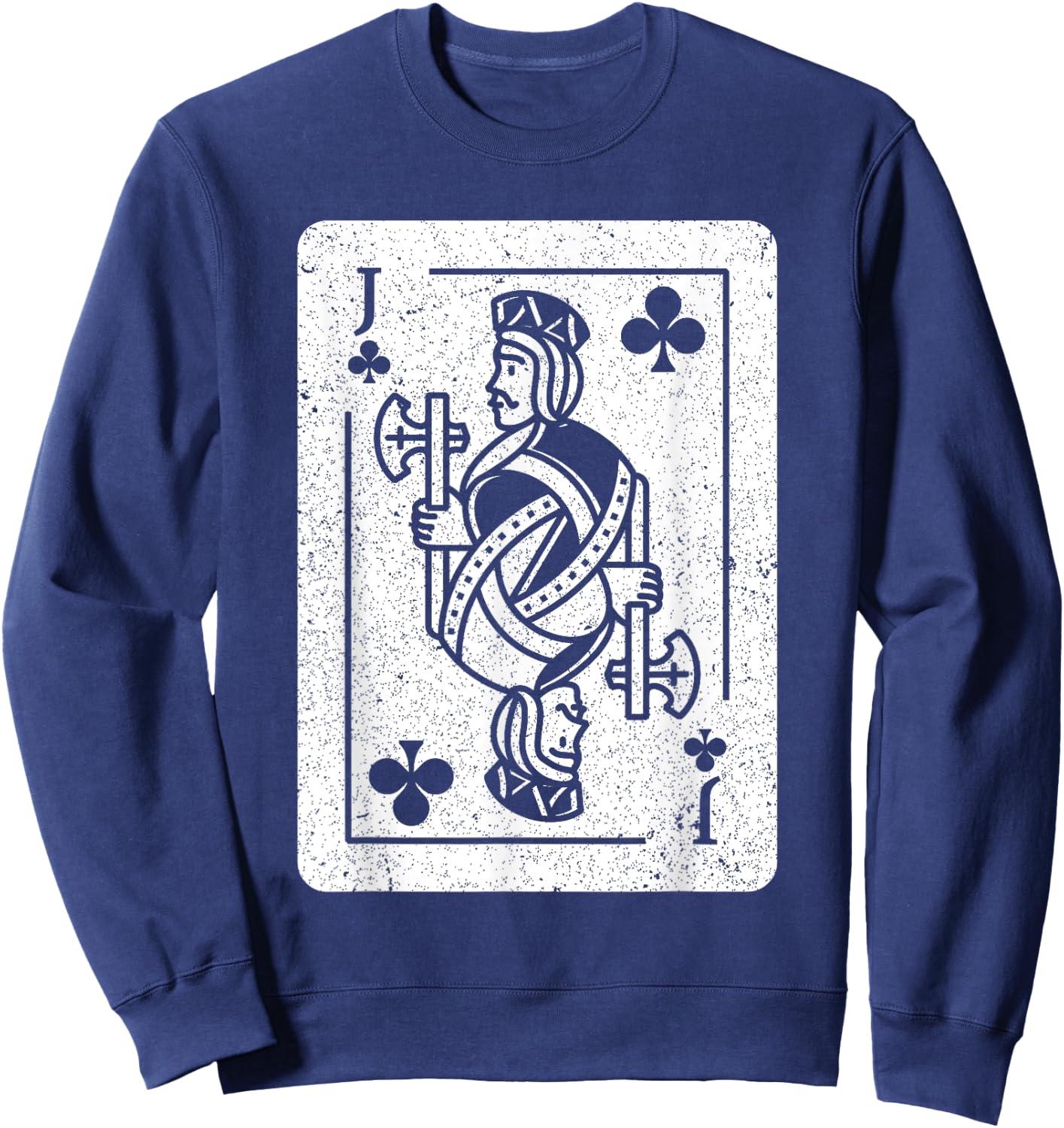 Jack Of Clubs Costume Sweatshirt - Sweatshirt | Navy