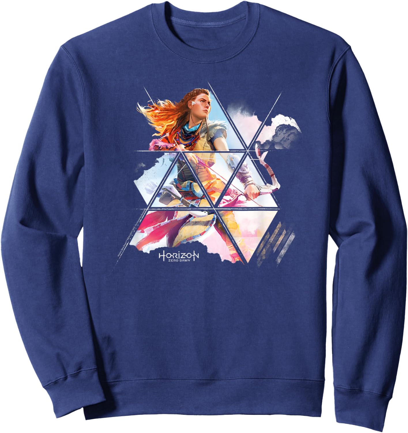 Horizon Zero Dawn Aloy Hunting Sweatshirt - Sweatshirt | Navy