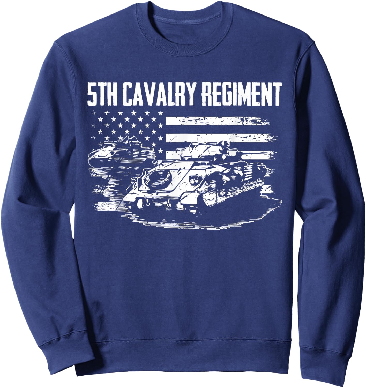 5th Cavalry Regiment Sweatshirt - Sweatshirt | Navy