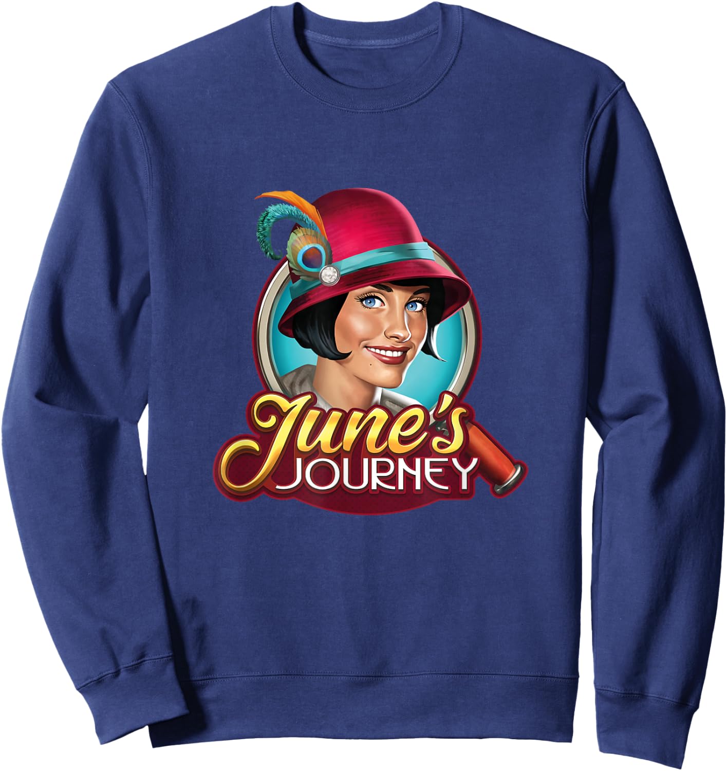 June's Journey 'Color June' Sweatshirt - Sweatshirt | Navy