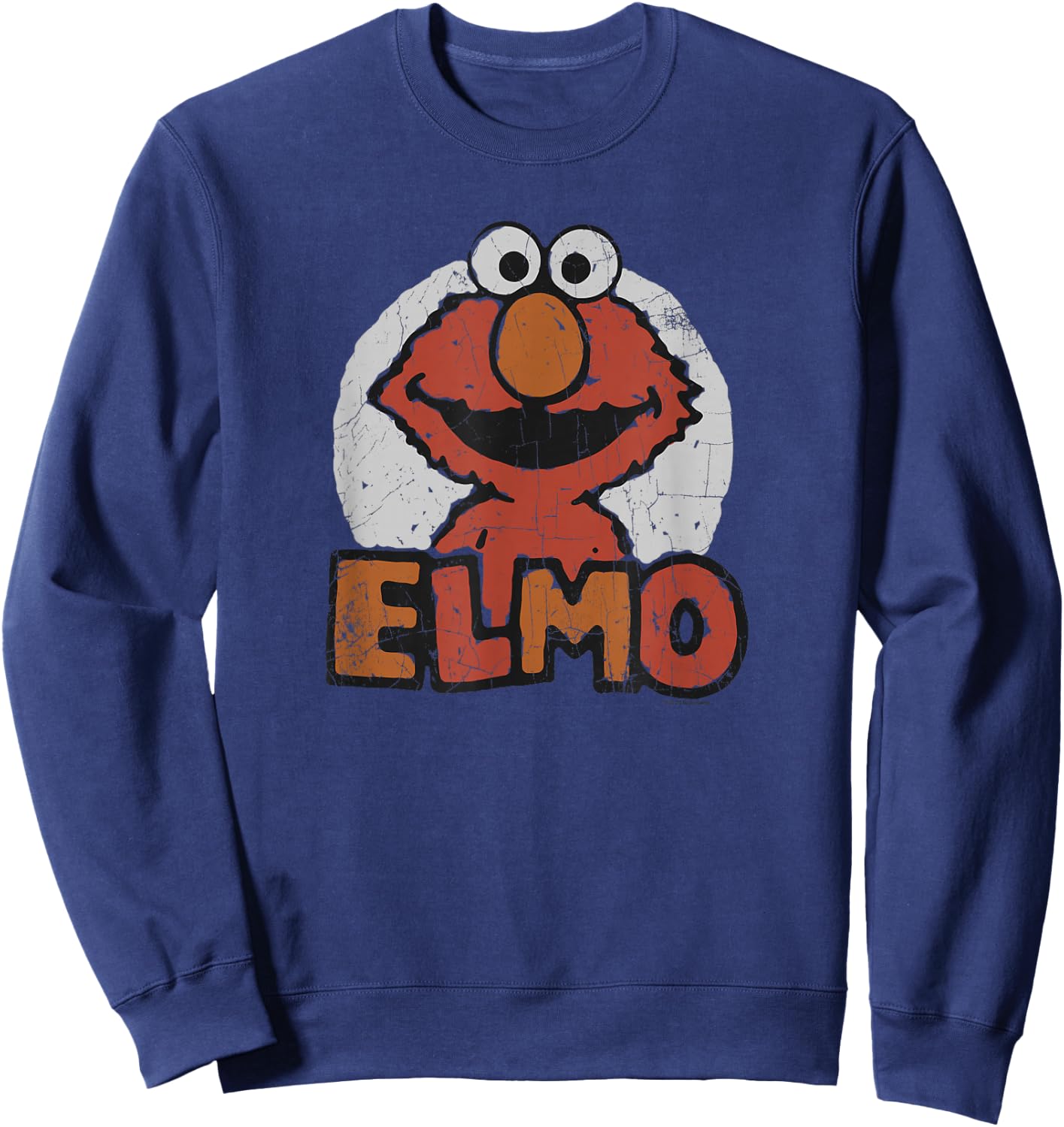 Sesame Street Elmo Name Sweatshirt - Sweatshirt | Navy