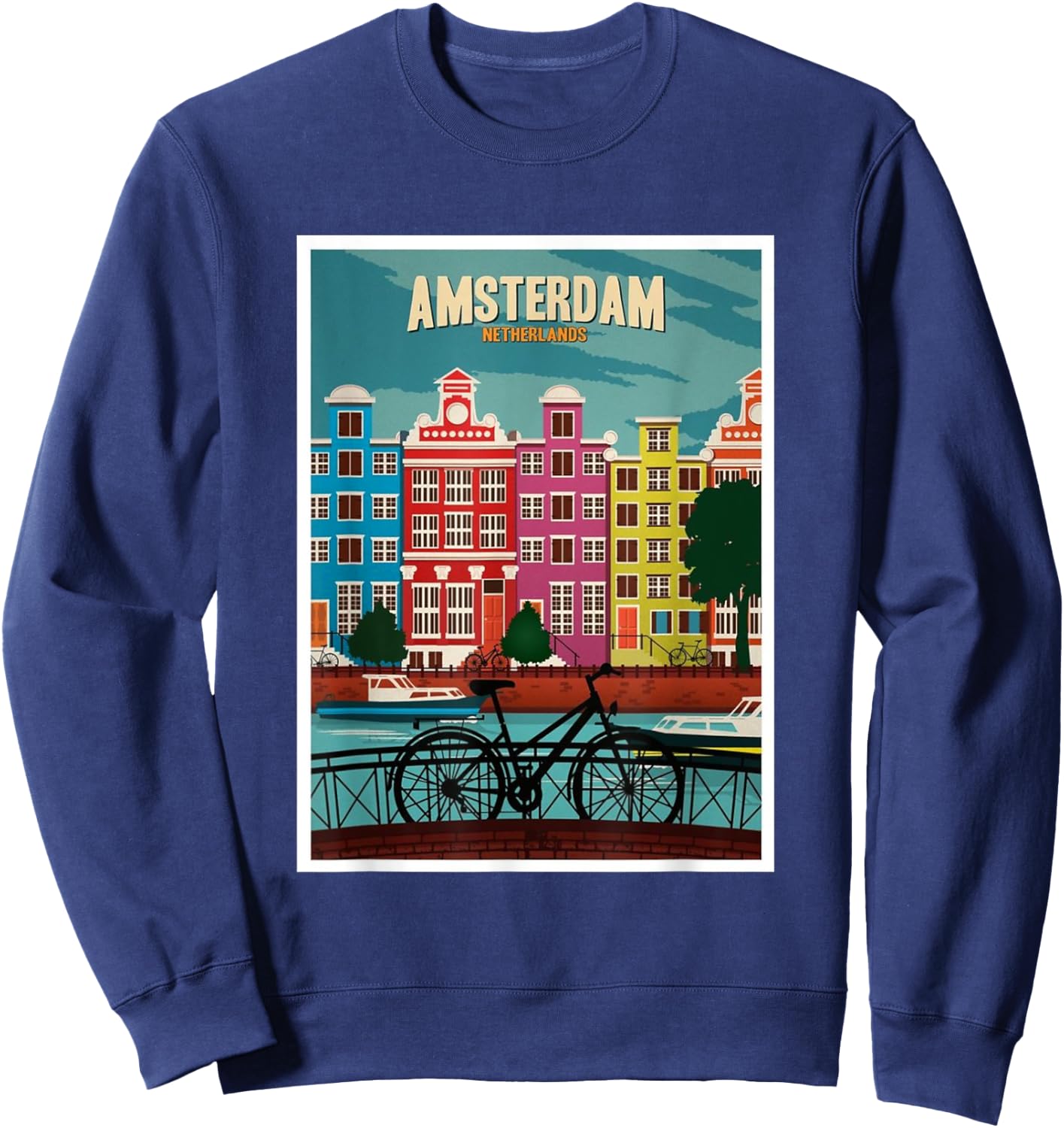 Amsterdam Sweatshirt - Sweatshirt | Navy