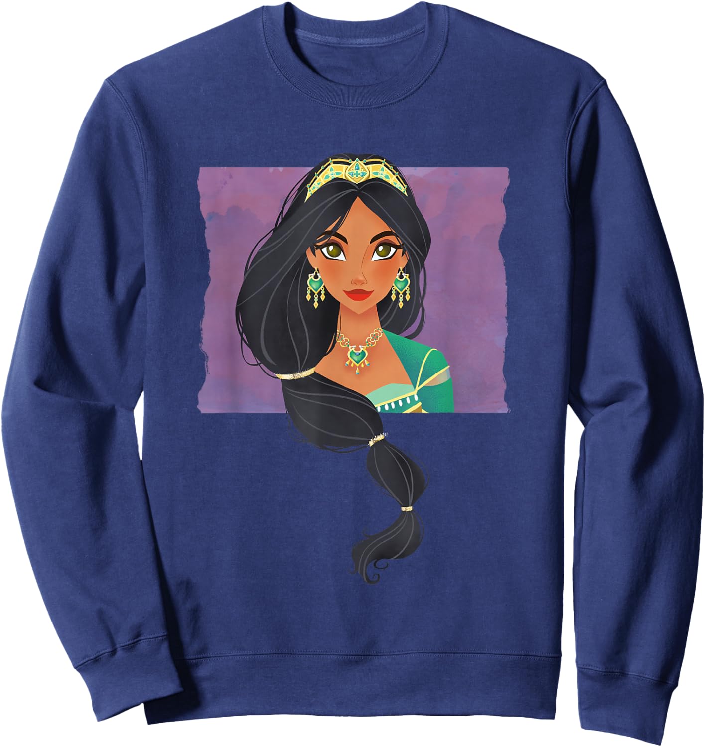 Disney Aladdin Live Action Princess Jasmine Cameo Sweatshirt - Sweatshirt | Navy