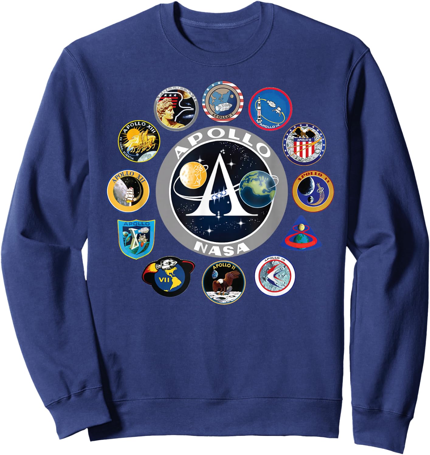 Nasa Apollo Sweatshirt - Sweatshirt | Navy