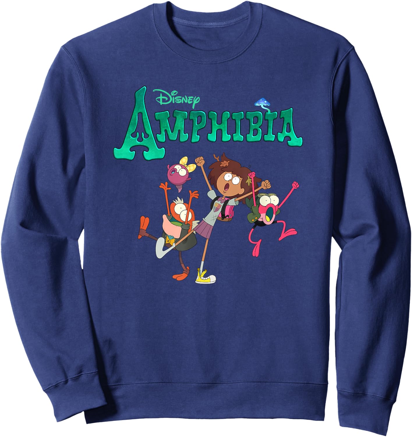 Disney Channel Amphibia Sweatshirt - Sweatshirt | Navy