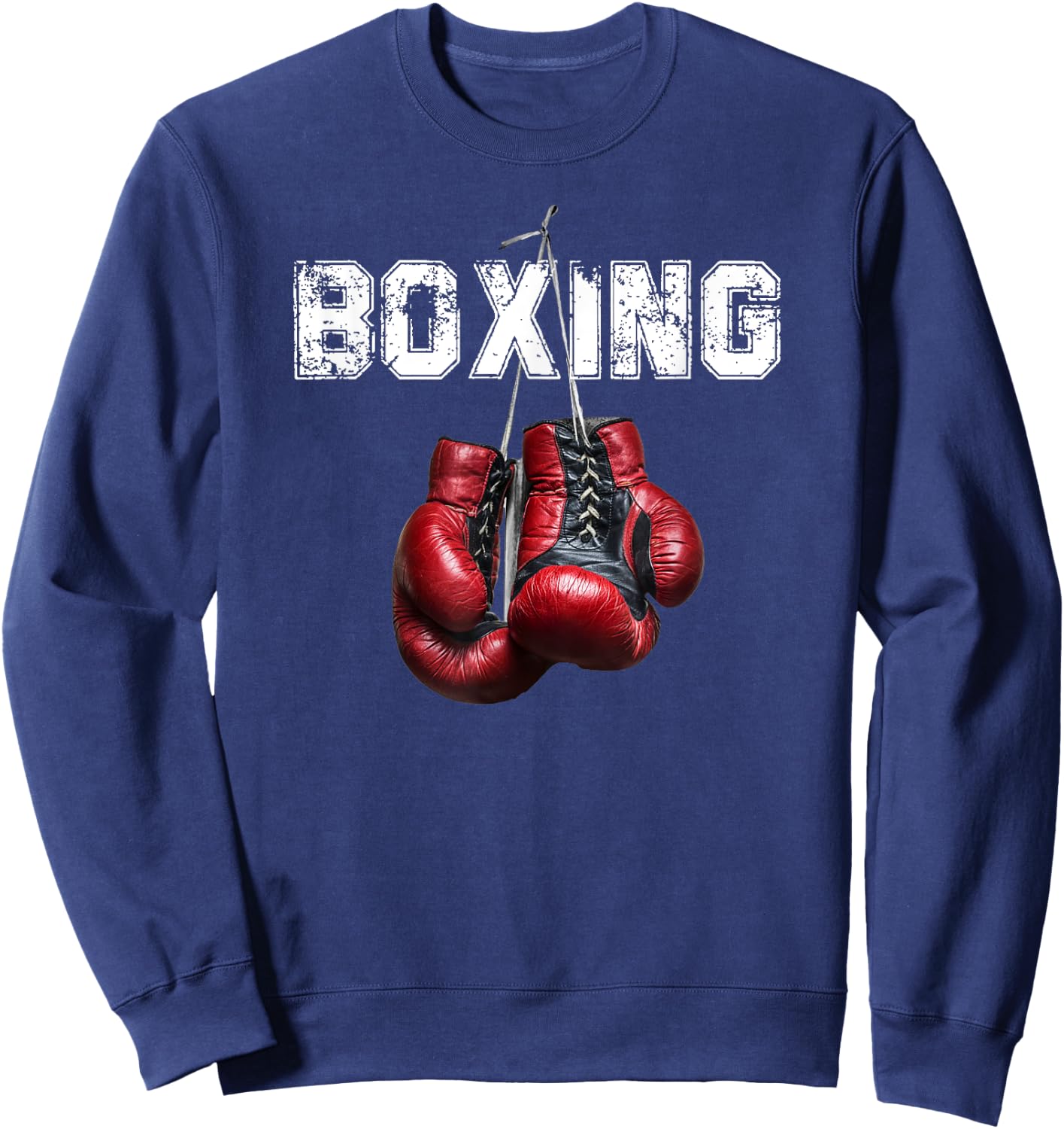 Funny Boxing - I Love Boxing Sweatshirt - Sweatshirt | Navy