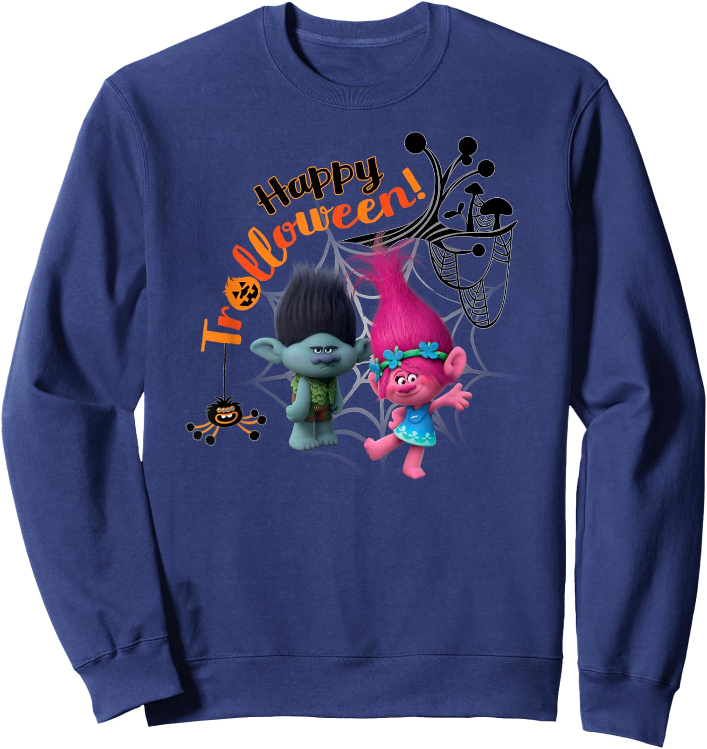 DreamWorks Trolls Happy Halloween Sweatshirt - Sweatshirt | Navy