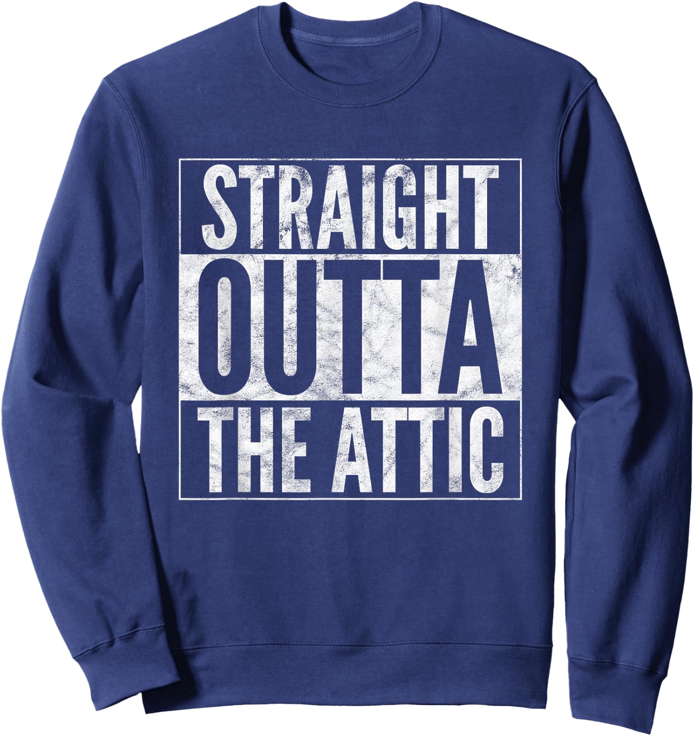 HVAC Technician AC Repairman Ventilation Tech Fun Design Sweatshirt - Sweatshirt | Navy