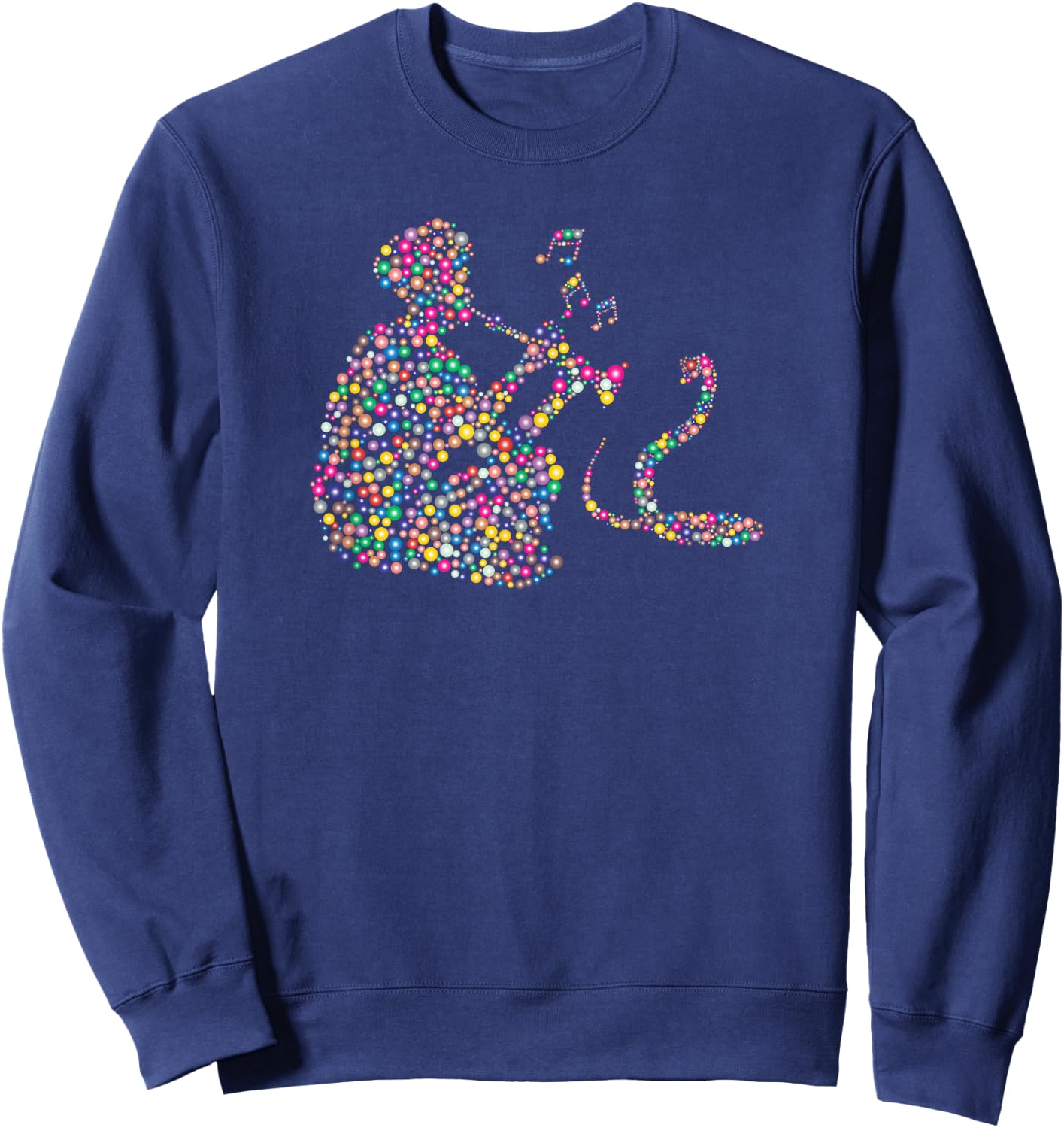 Snake Charmer, Indian Musician Funny Design Sweatshirt - Sweatshirt | Navy