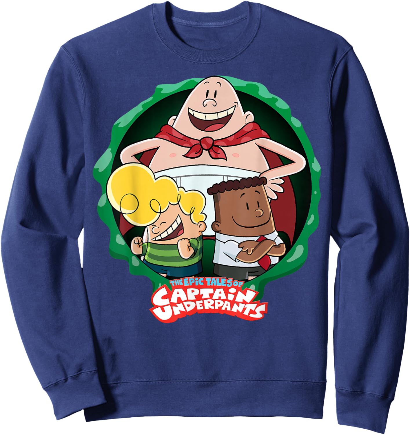 Captain Underpants The First Epic Movie Squad Sweatshirt - Sweatshirt | Navy