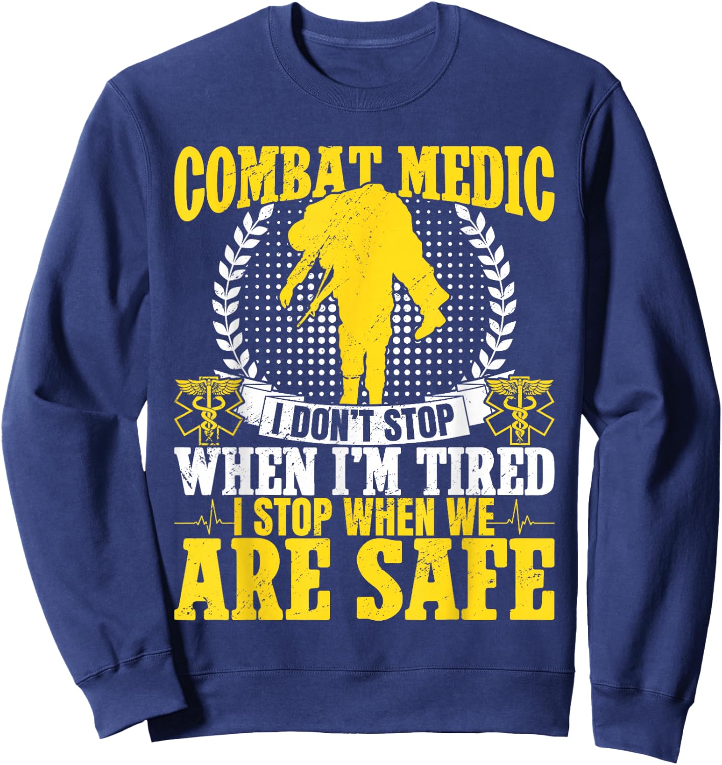 Combat medic Sweatshirt - Sweatshirt | Navy