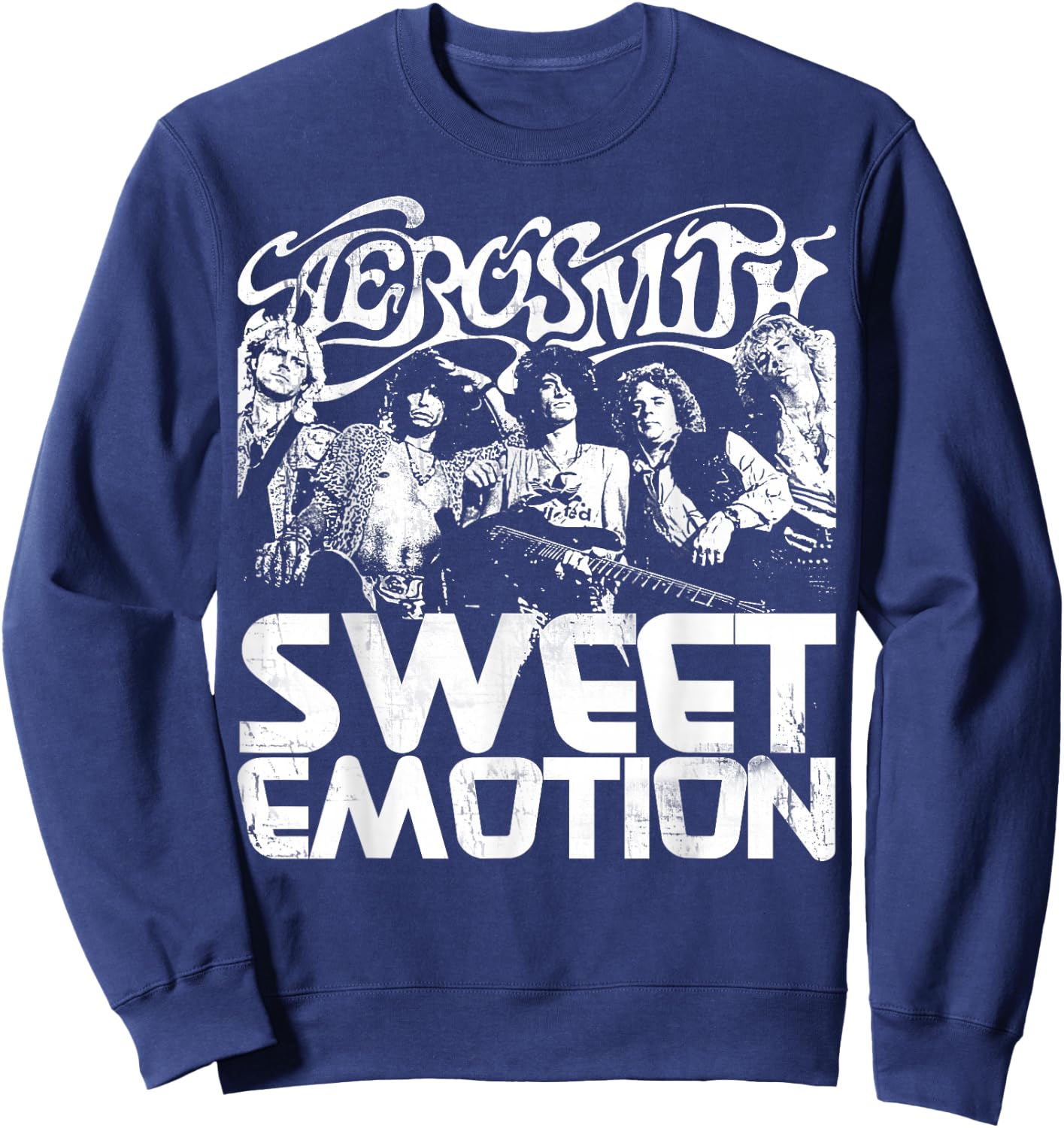 Aerosmith - Sweet Emotion Sweatshirt - Sweatshirt | Navy