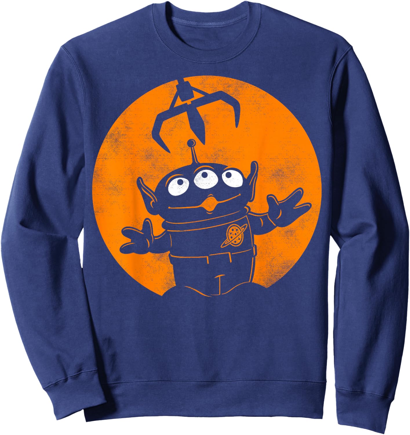 Disney Pixar Toy Story Alien Claw Close Encounter Halloween Sweatshirt - Sweatshirt | Navy
