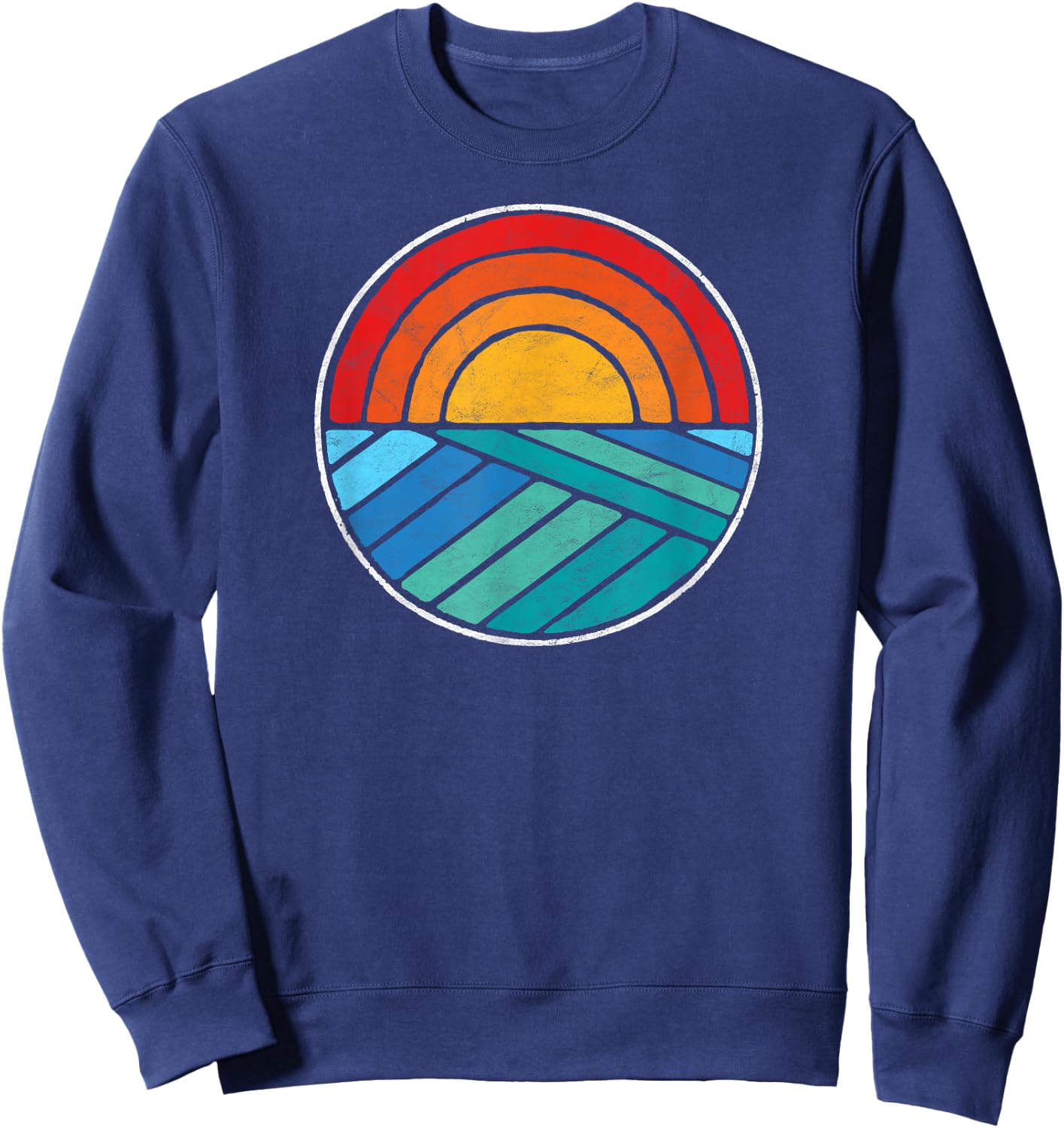 Water & Sun - Explore Nature Shirt Sweatshirt - Sweatshirt | Navy
