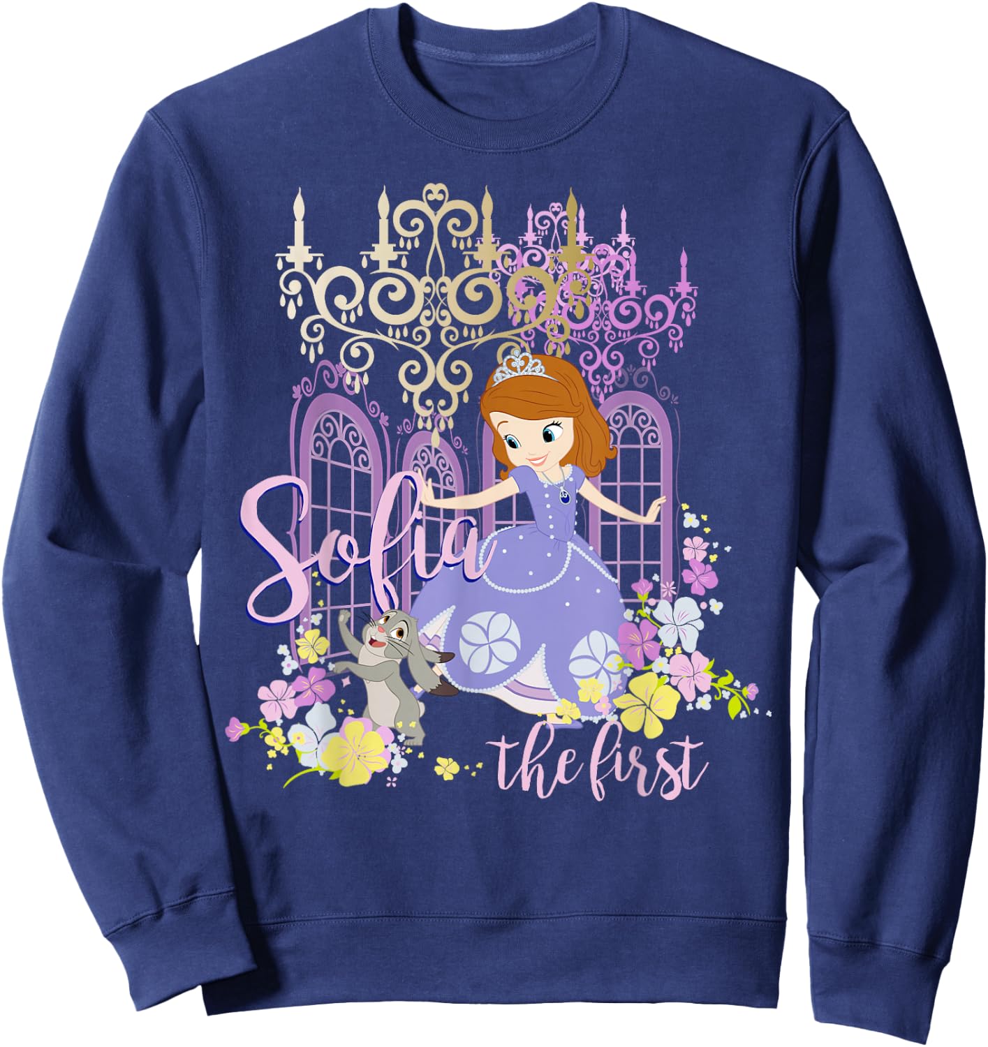 Disney - Sofia the First Sweatshirt - Sweatshirt | Navy