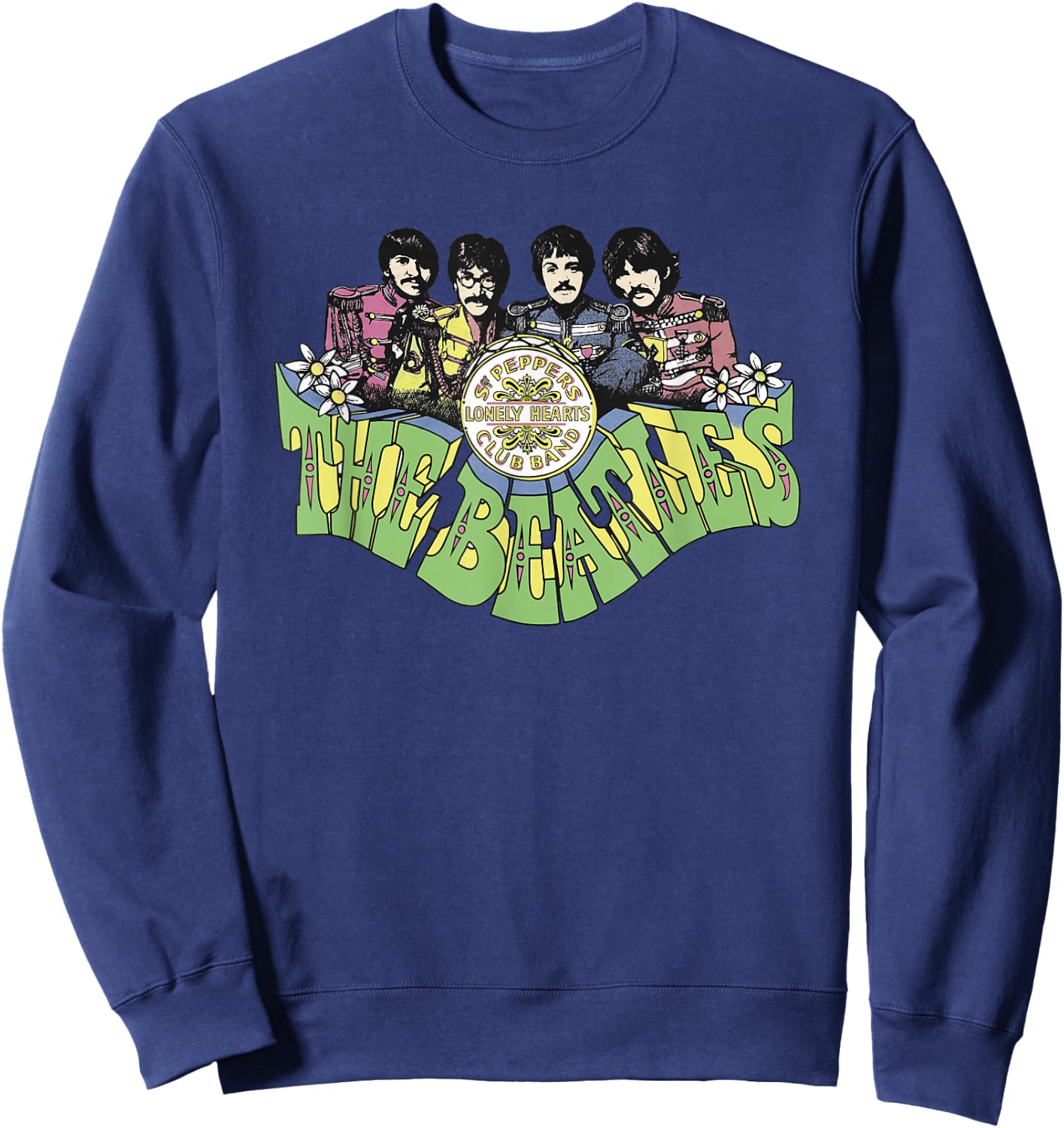 The Beatles - Lonely Hearts Club 2 Sweatshirt - Sweatshirt | Navy
