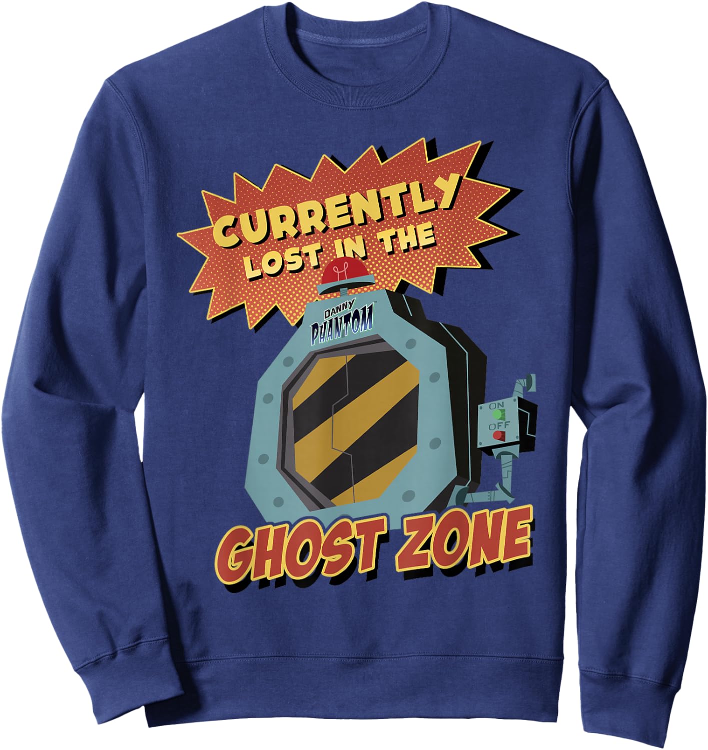 Danny Phantom Lost In The Ghost Zone Portrait Sweatshirt - Sweatshirt | Navy